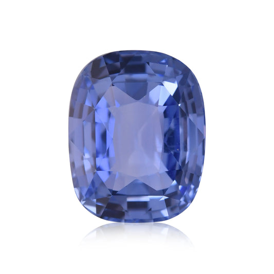 3,03 Karat blauer sri-lankischer Kissen-Saphir CD