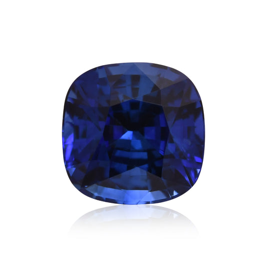 2,37 Karat blauer Kissen-Saphir aus Sri Lanka