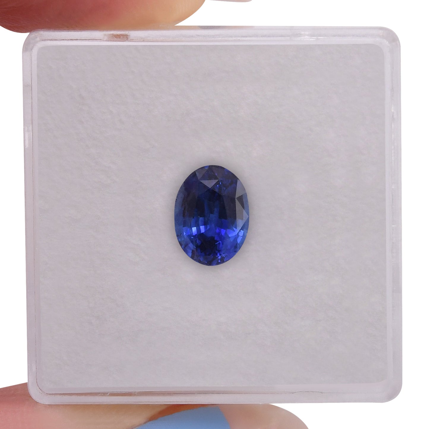 1.61 Carat Blue SRI LANKAN Oval Sapphire