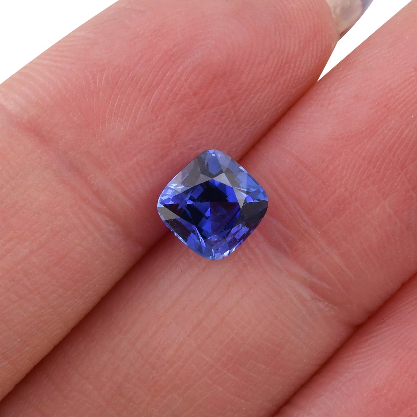 1,82 Karat blauer Kissen-Saphir aus Sri Lanka