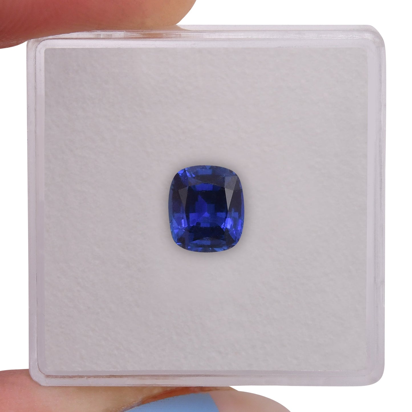 1,48 Karat blauer Kissen-Saphir aus Sri Lanka