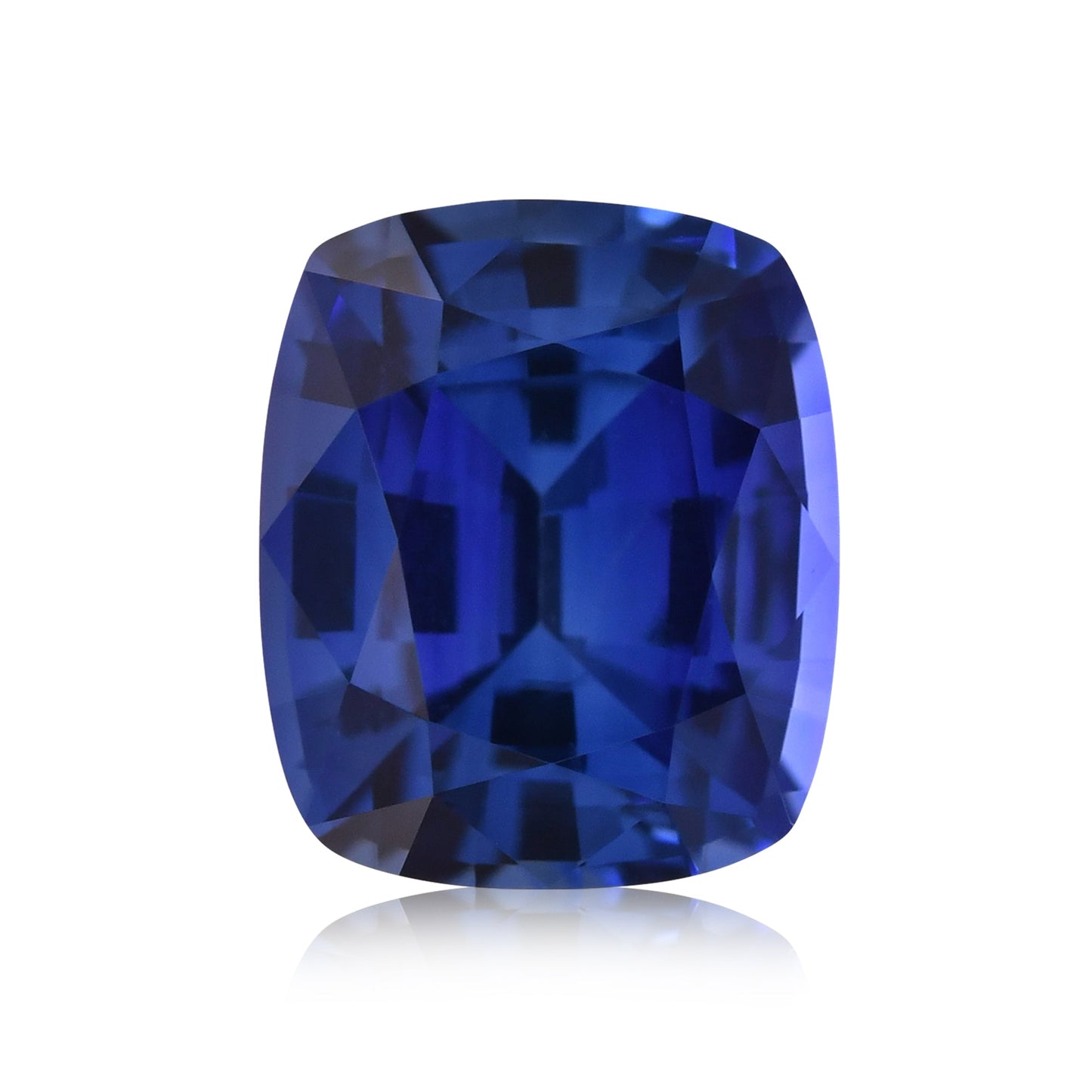 1,53 Karat blauer Kissen-Saphir aus Sri Lanka