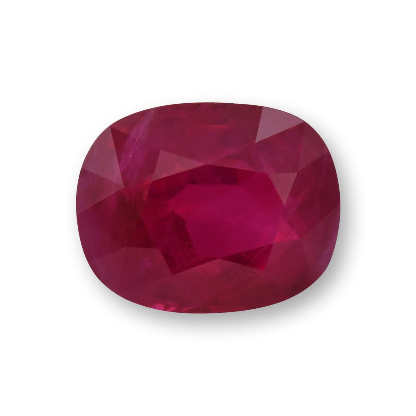 2,14 Karat roter burmesischer ovaler Rubin GRS