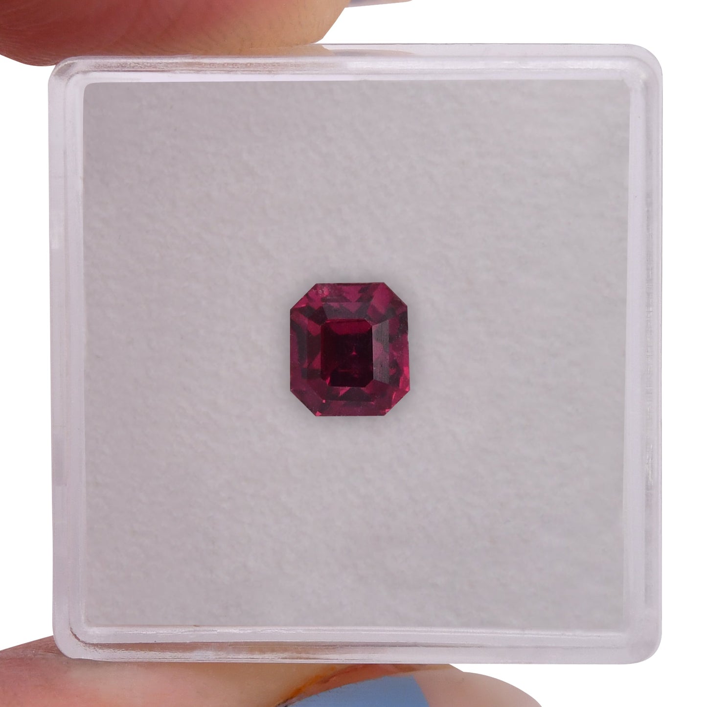 1.55 Carat Red MOZAMBIQUE Emerald Ruby GRS