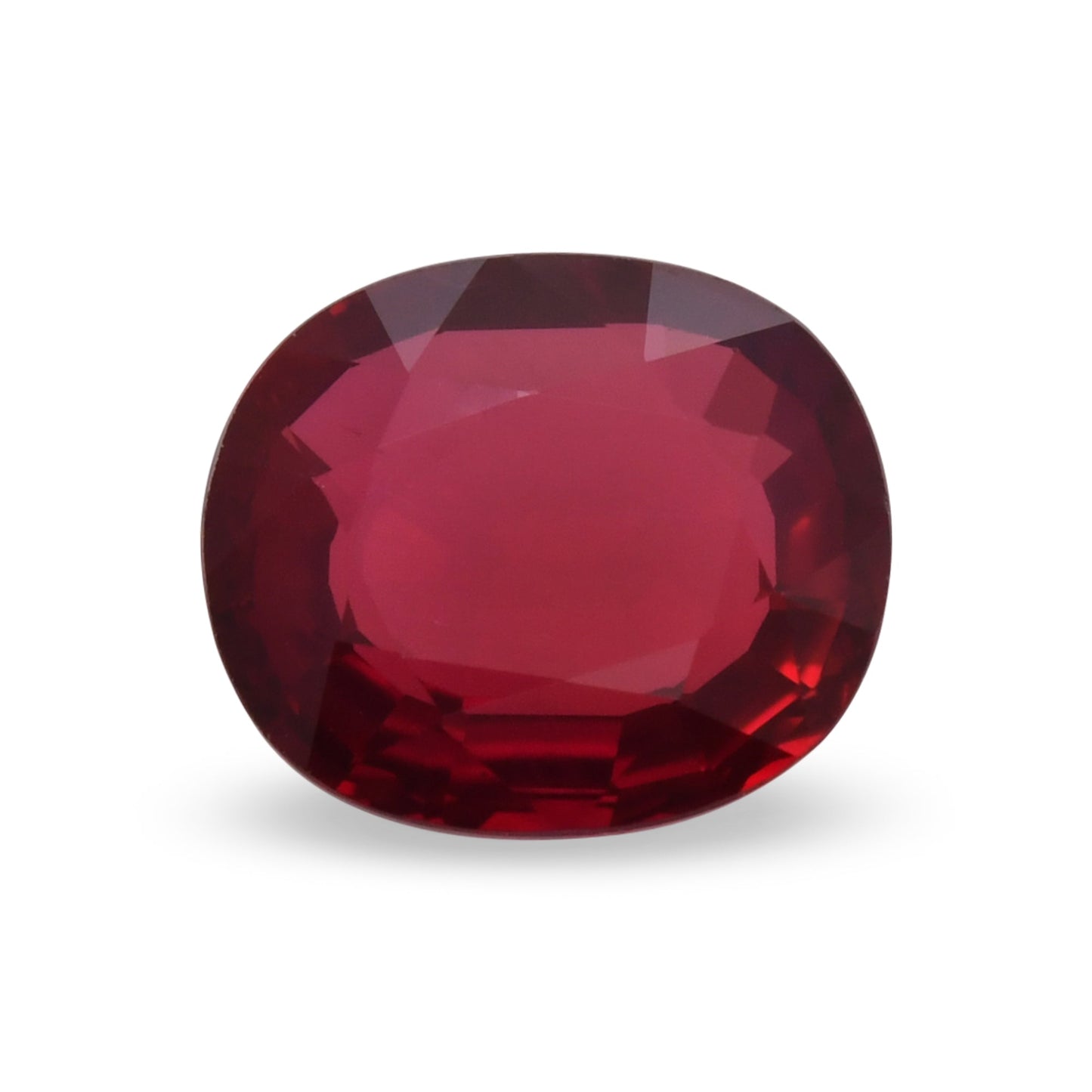 2.45 Carat Red MOZAMBIQUE Oval Ruby GRS