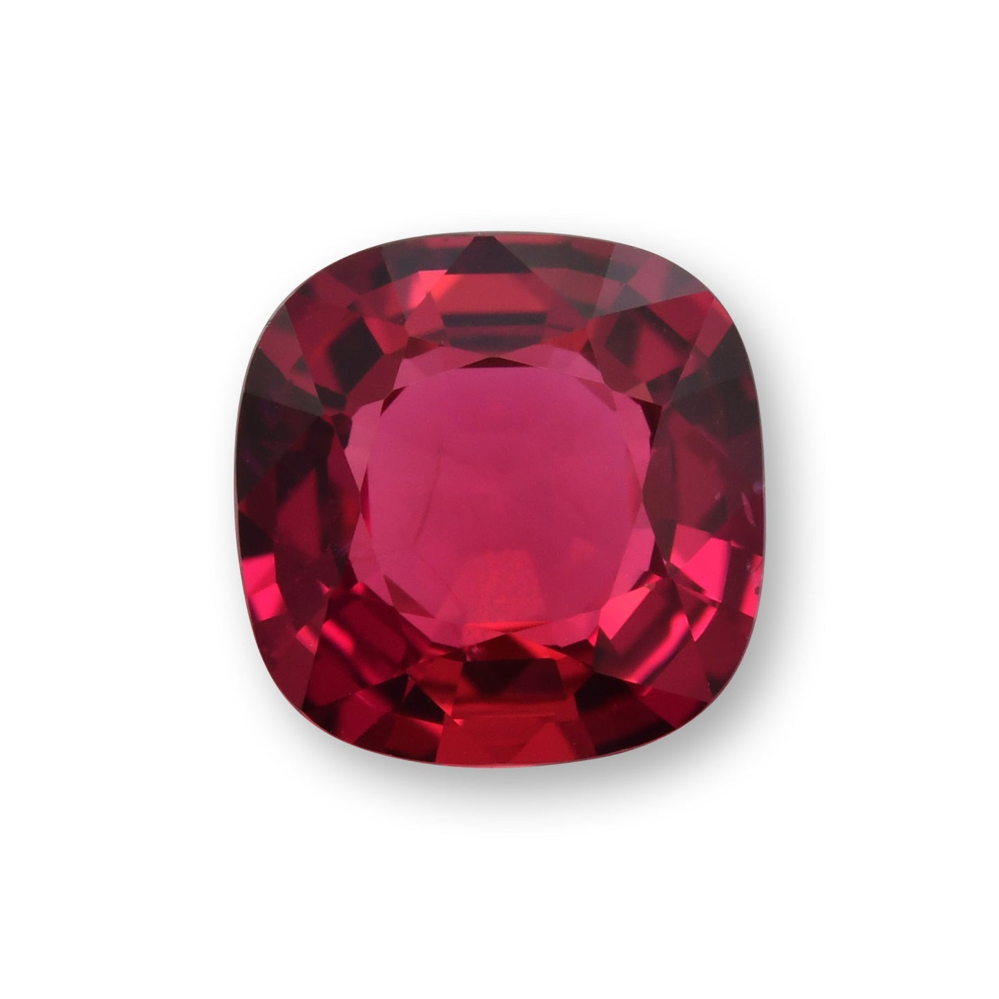 2,10 Karat roter Mosambik-Kissenrubin