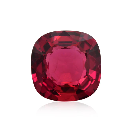 2,10 Karat roter Mosambik-Kissenrubin