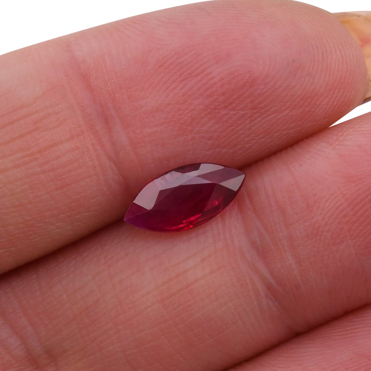 1.50 Carat Red BURMESE Marquise Ruby