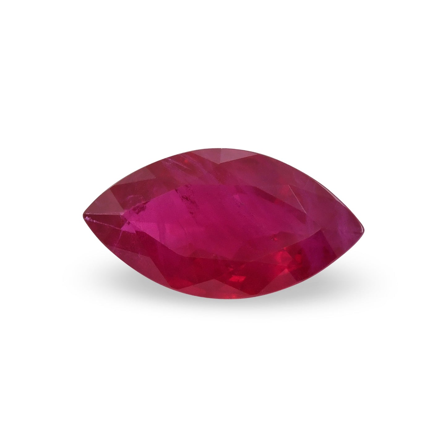 1,30 Karat roter burmesischer Marquise-Rubin