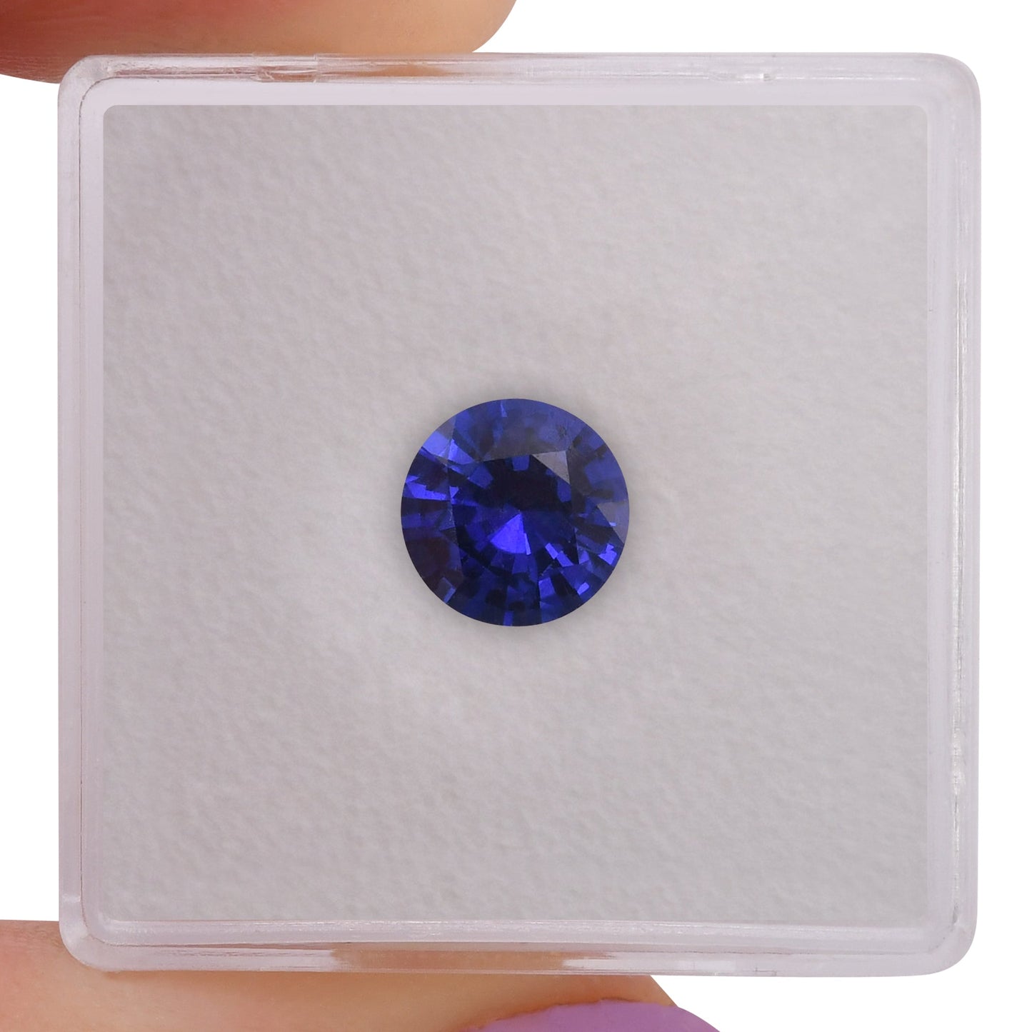 1.69 Carat Blue SRI LANKAN Round Sapphire