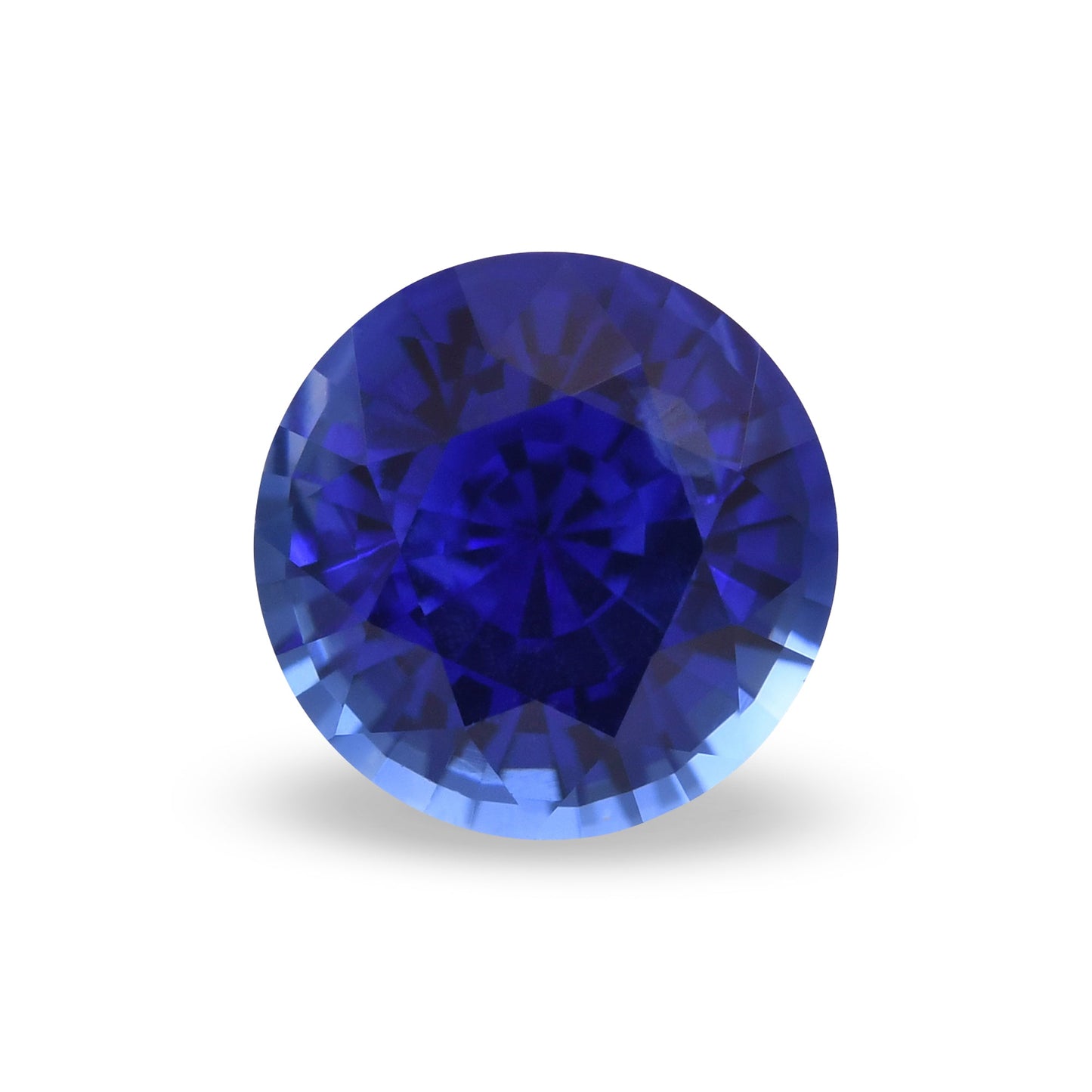 2,59 Karat blauer runder Saphir aus Sri Lanka, GIA-geprüft