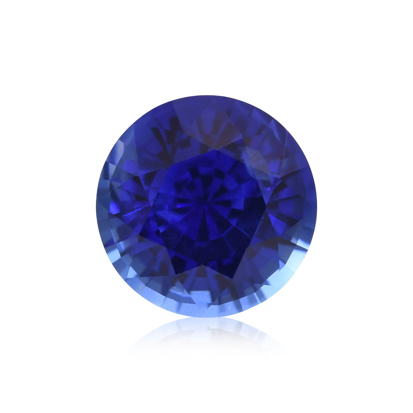 2,59 Karat blauer runder Saphir aus Sri Lanka, GIA-geprüft