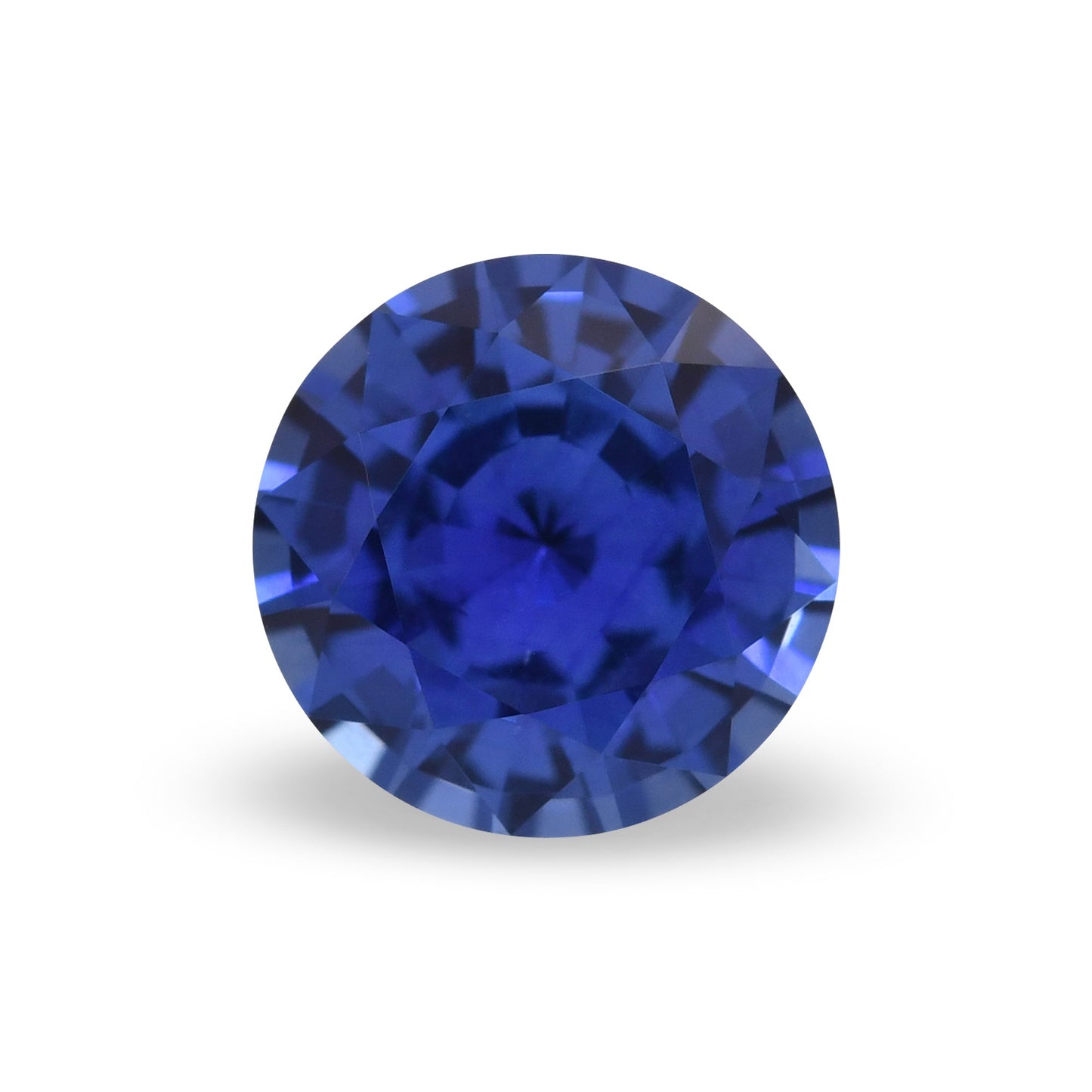 1,50 Karat blauer runder Saphir aus Sri Lanka