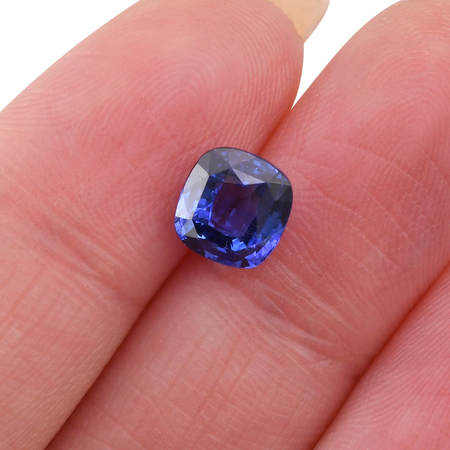 2,54 Karat blauer Kissen-Saphir aus Sri Lanka