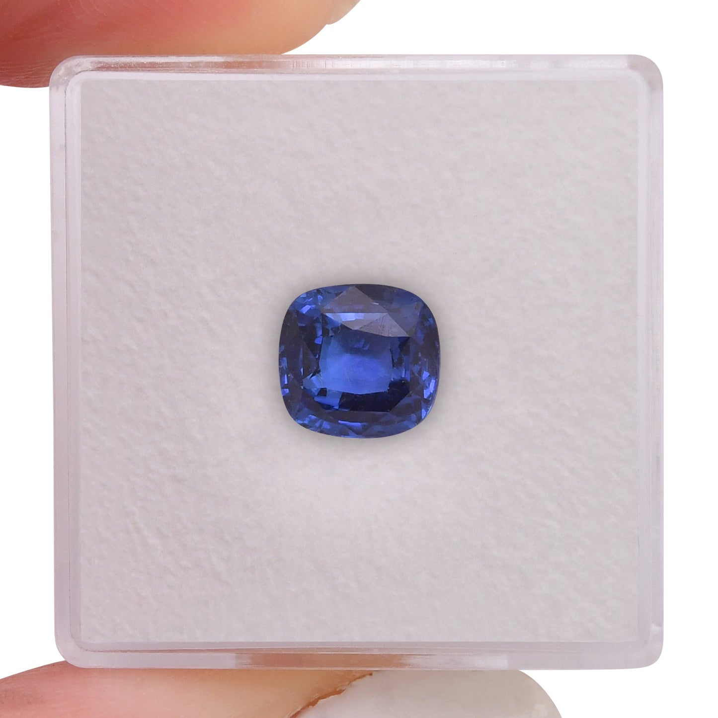 2,54 Karat blauer Kissen-Saphir aus Sri Lanka