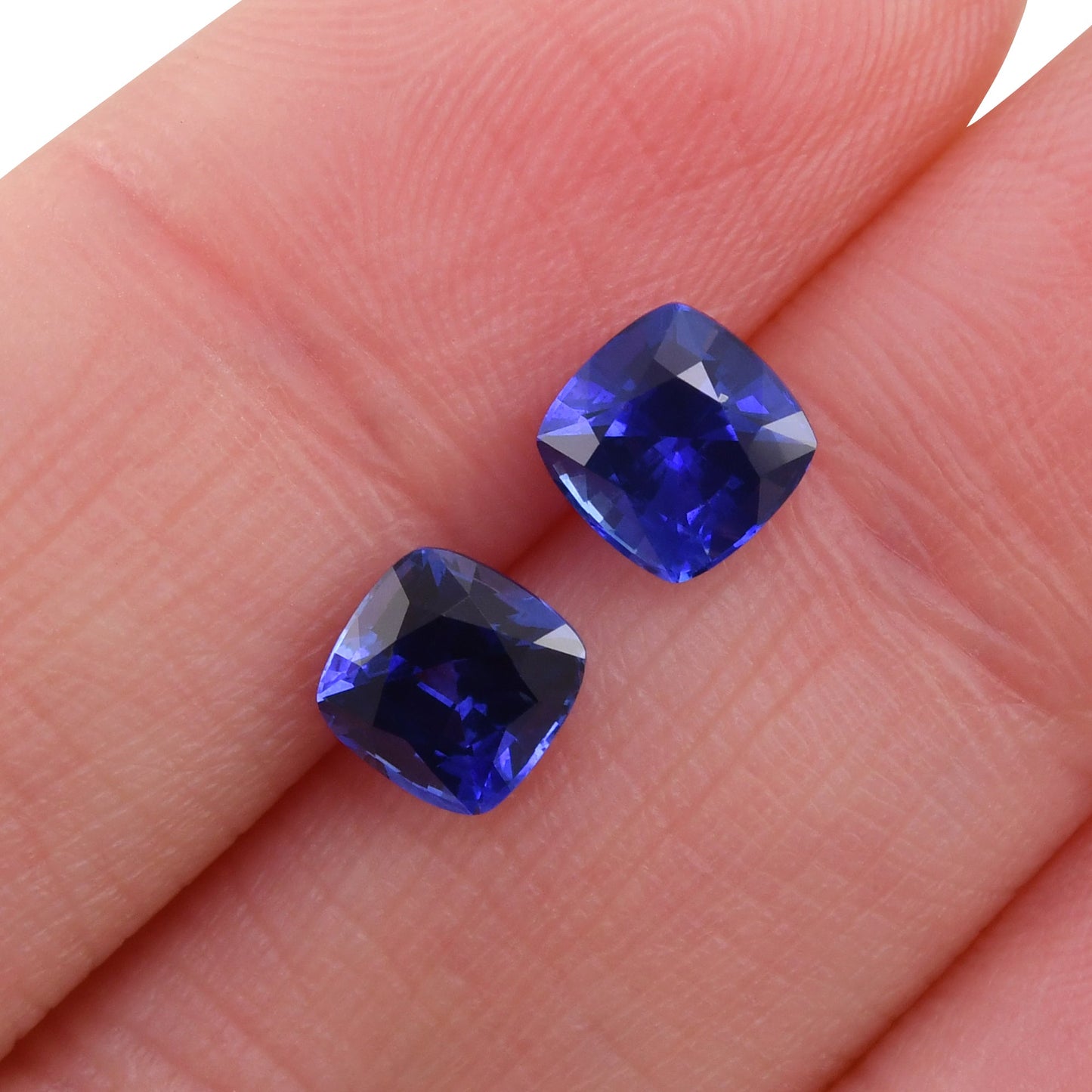 2,72 Karat blauer Kissen-Saphir aus Sri Lanka