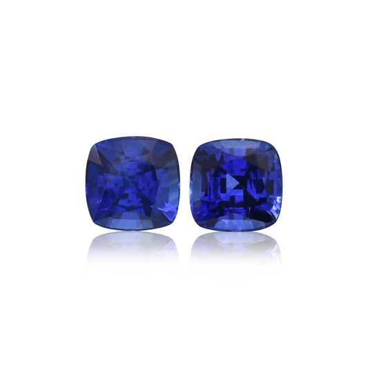 2,72 Karat blauer Kissen-Saphir aus Sri Lanka