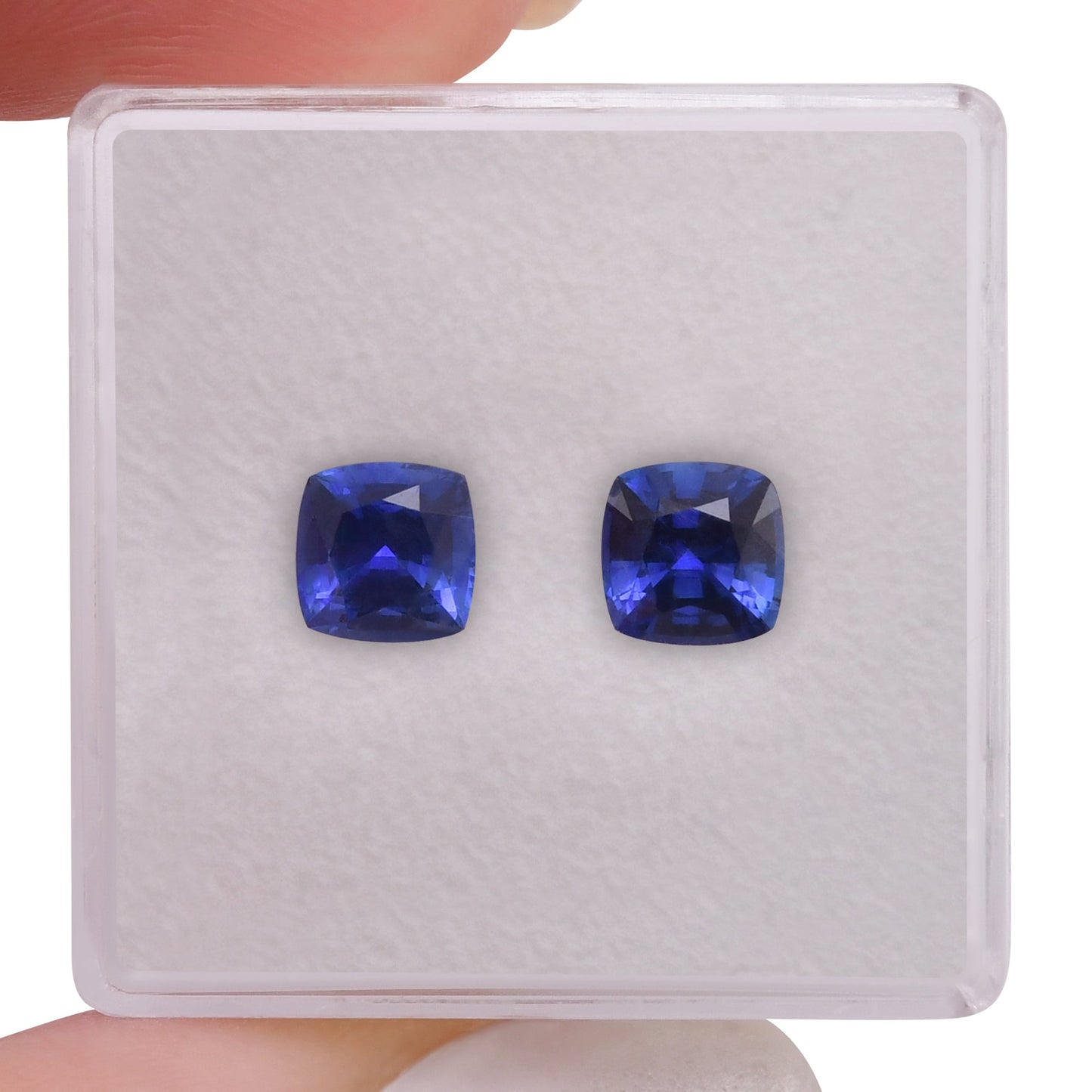 1,90 Karat blauer Kissen-Saphir aus Sri Lanka