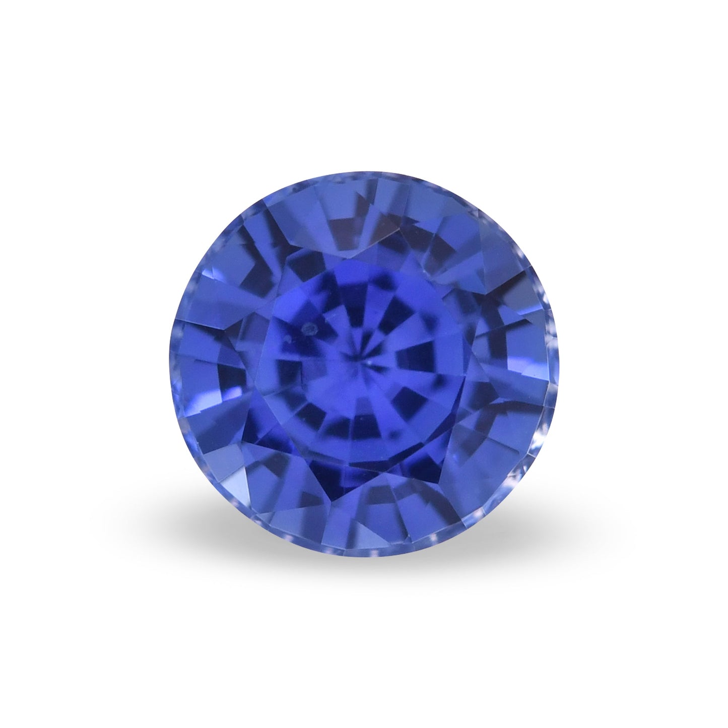 1,18 Karat blauer runder Saphir aus Sri Lanka