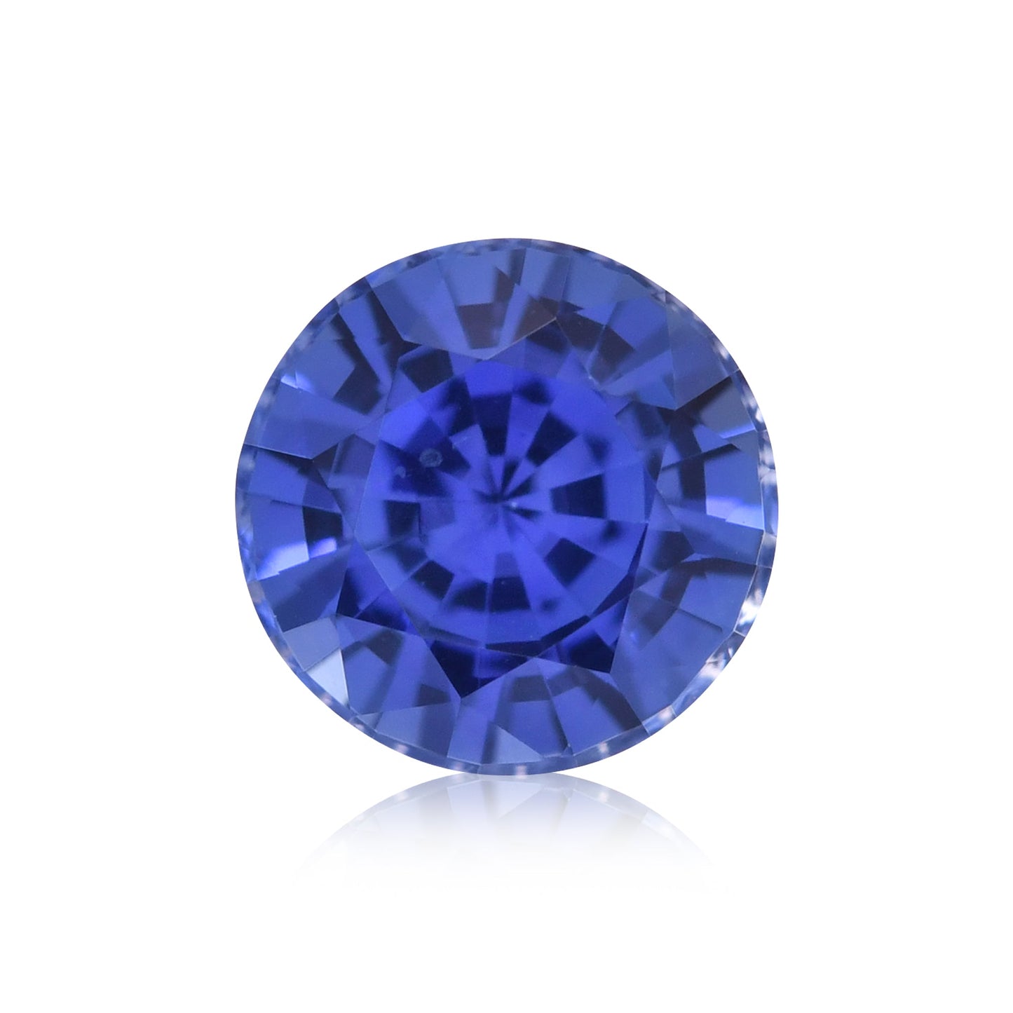 1,18 Karat blauer runder Saphir aus Sri Lanka
