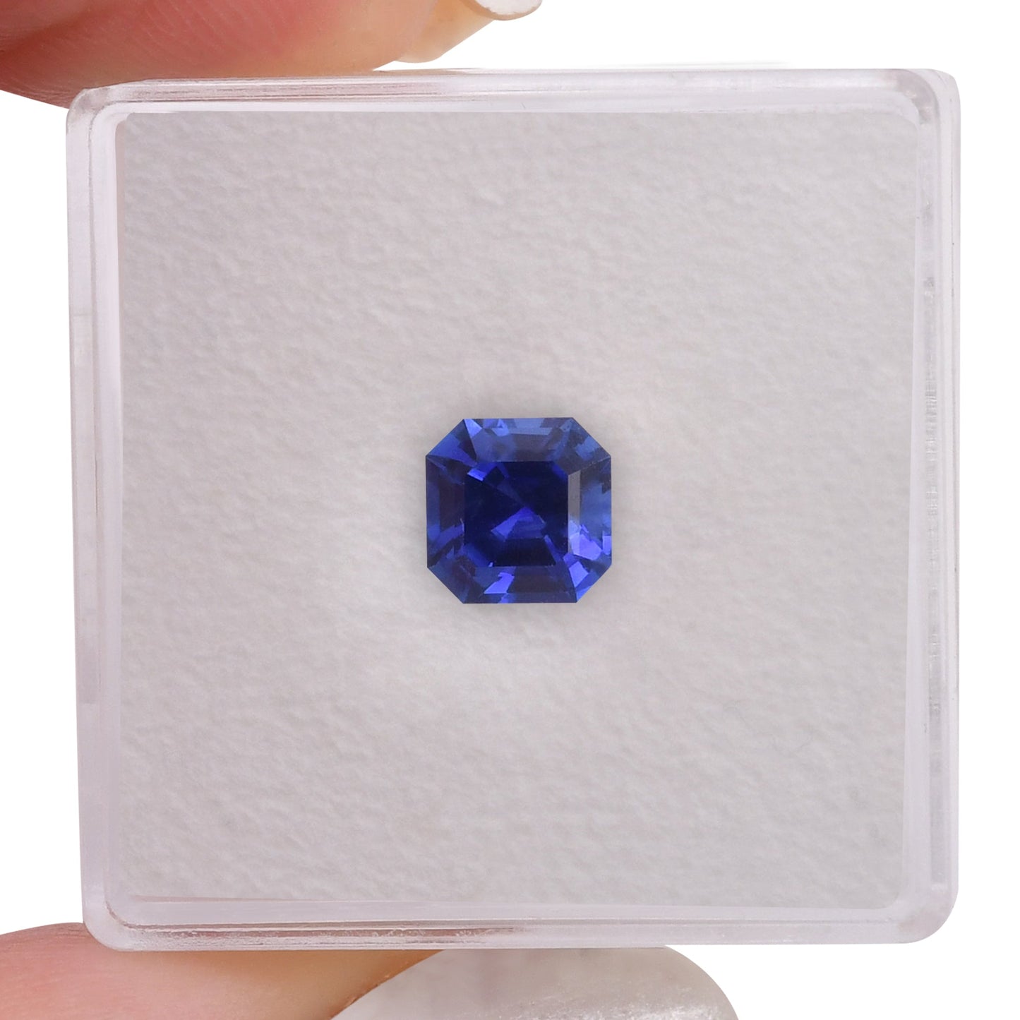 1,33 Karat blauer Smaragd-Saphir aus Sri Lanka