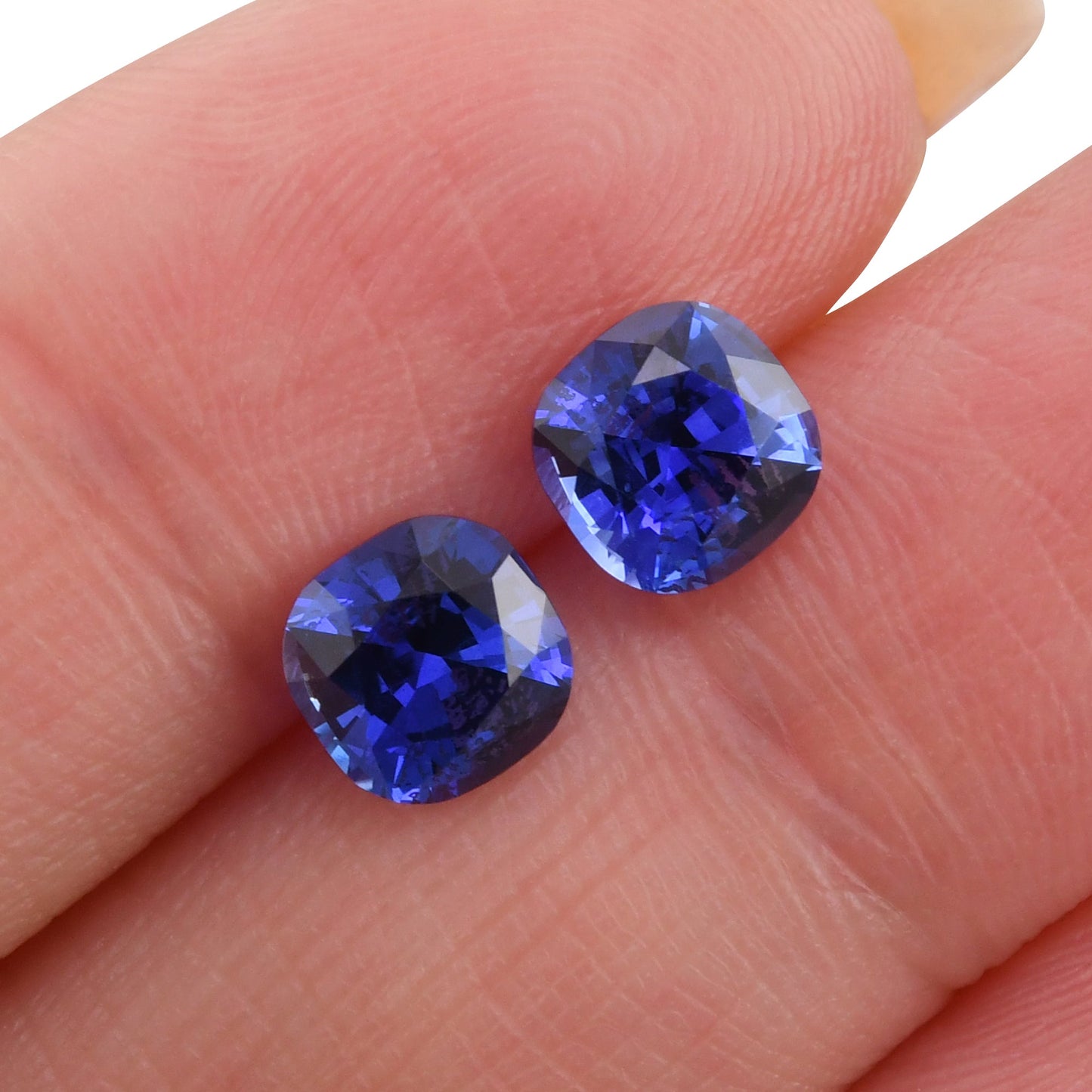 2,93 Karat blauer Kissen-Saphir aus Sri Lanka