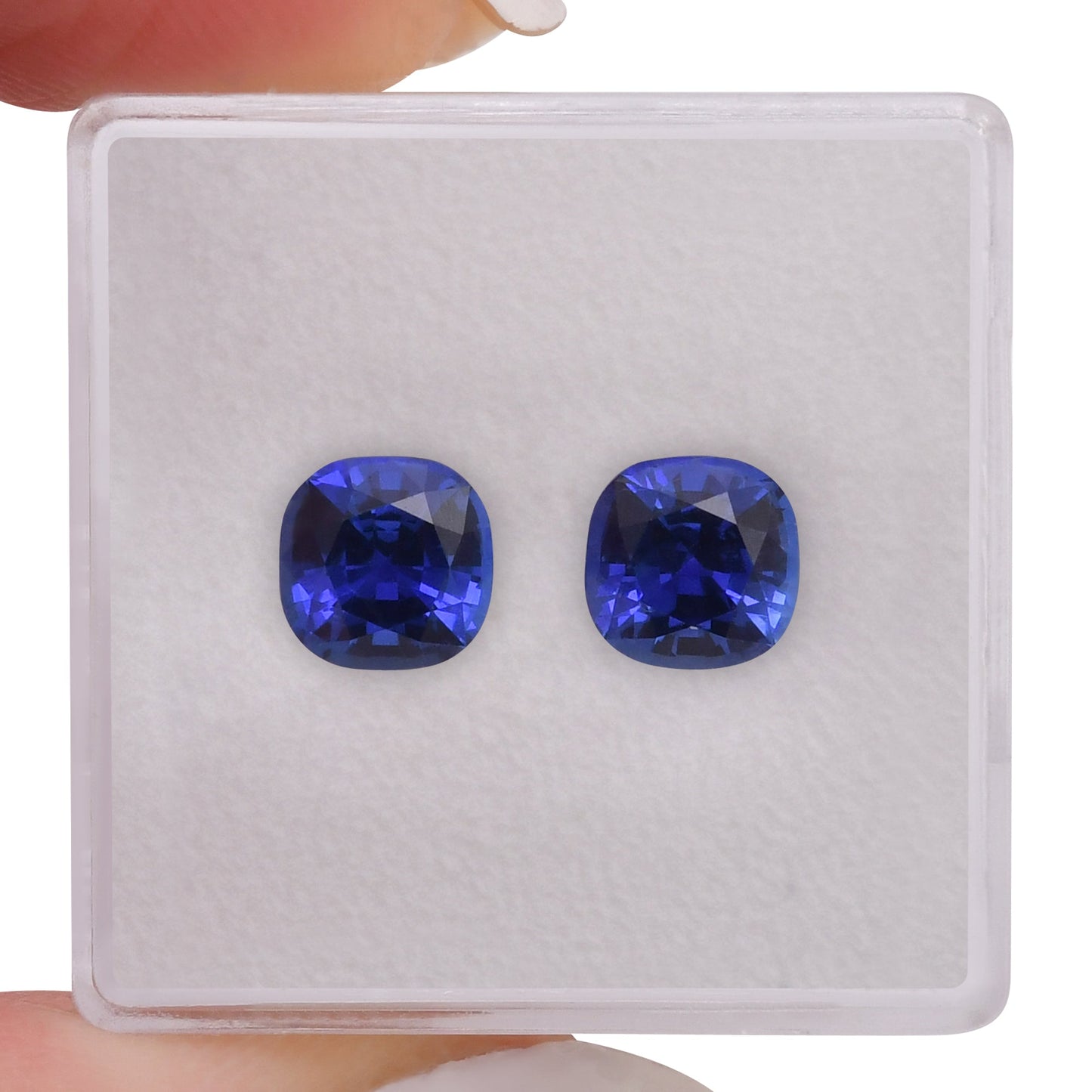 2,93 Karat blauer Kissen-Saphir aus Sri Lanka