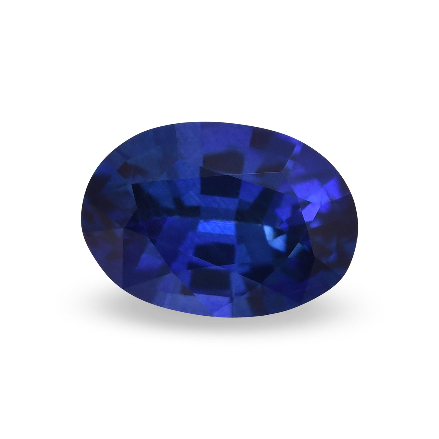 0,73 Karat blauer ovaler Saphir aus Sri Lanka