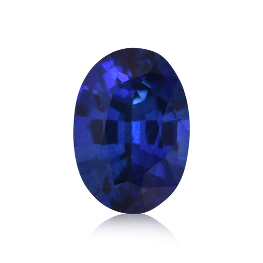 0.73 Carat Blue SRI LANKAN Oval Sapphire