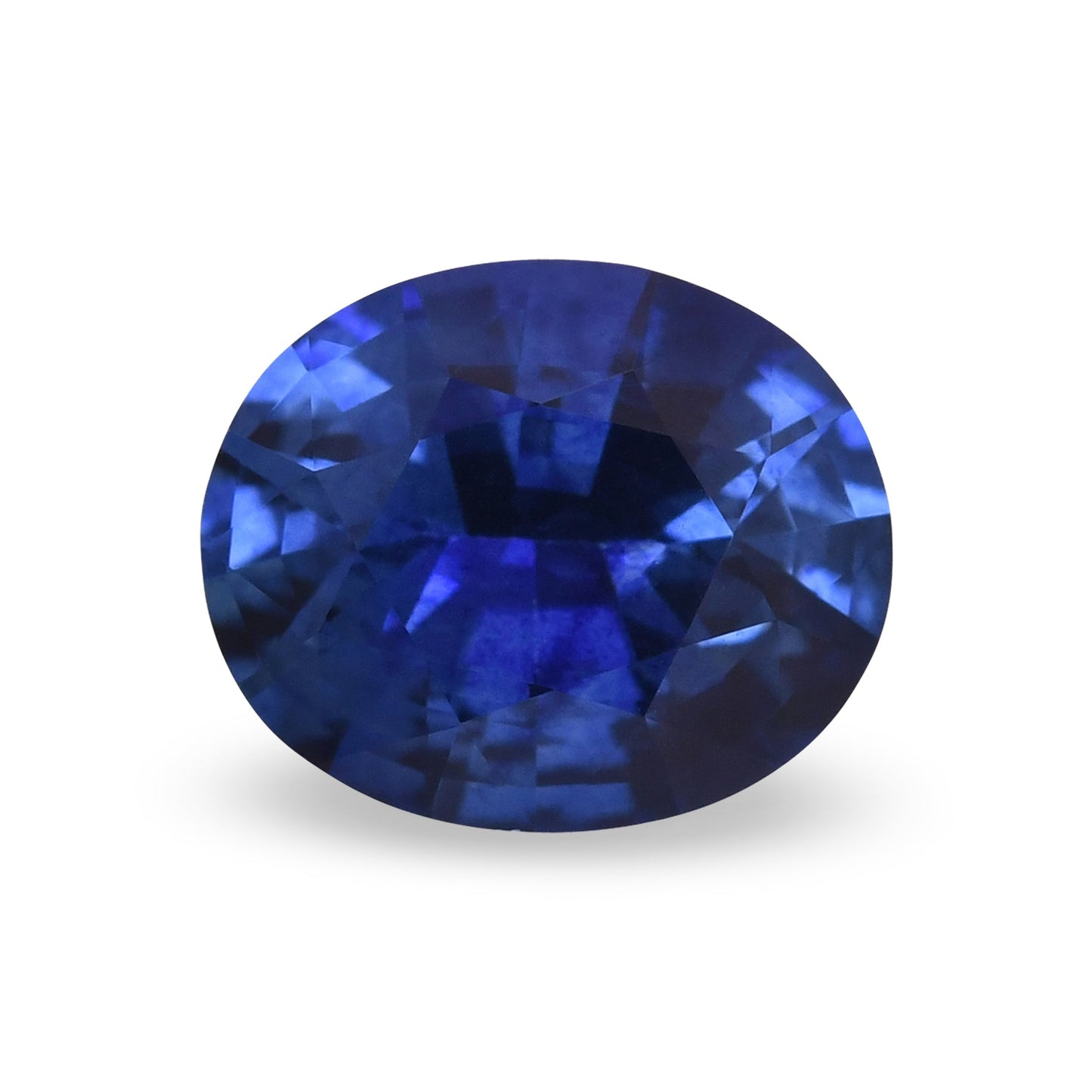 1,12 Karat blauer ovaler Saphir aus Sri Lanka
