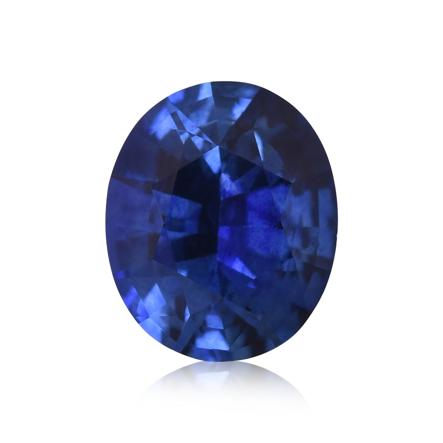 1,12 Karat blauer ovaler Saphir aus Sri Lanka