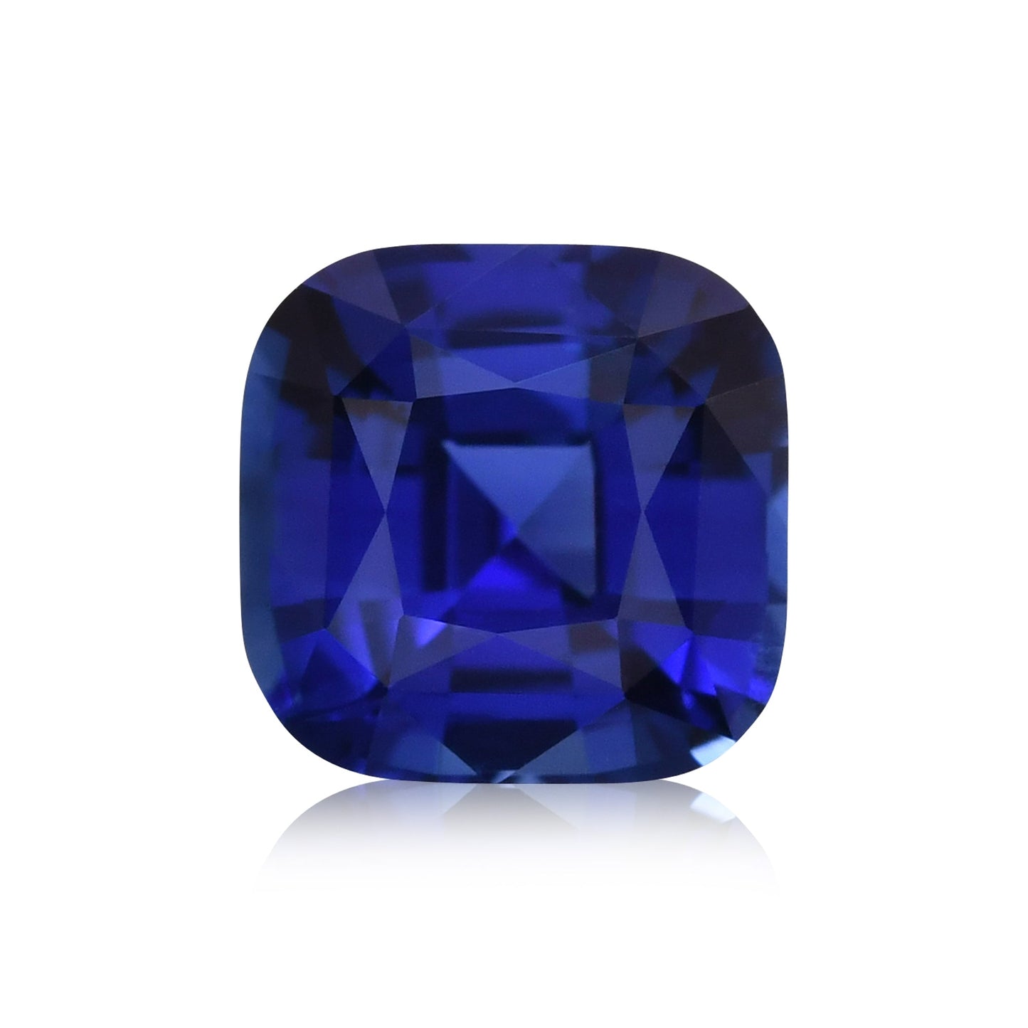 1,10 Karat blauer Kissen-Saphir aus Sri Lanka