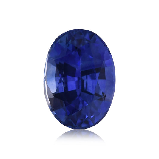 1,07 Karat blauer ovaler Saphir aus Sri Lanka