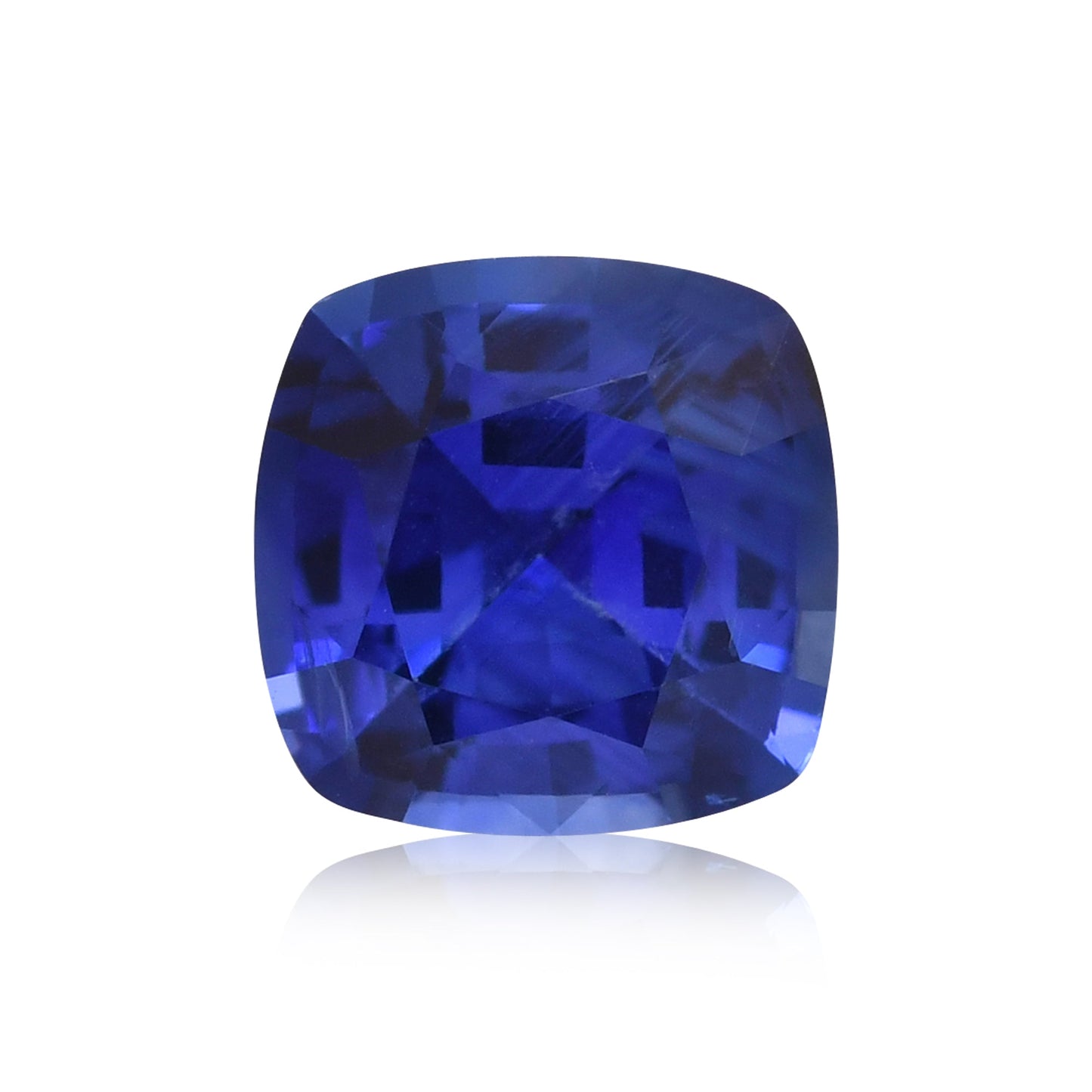 0,91 Karat blauer Kissen-Saphir aus Sri Lanka
