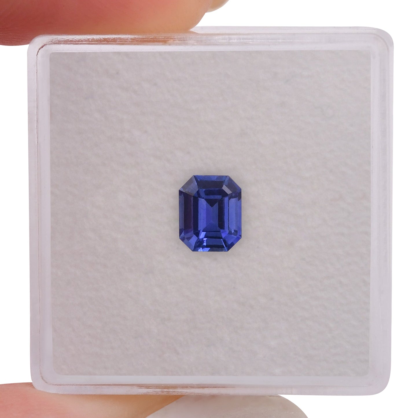 0,92 Karat blauer Smaragd-Saphir aus Sri Lanka