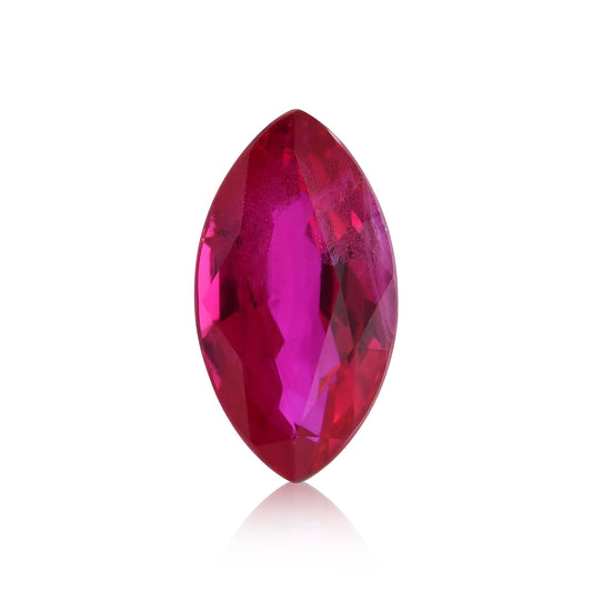 1,24 Karat roter Mosambik-Marquise-Rubin
