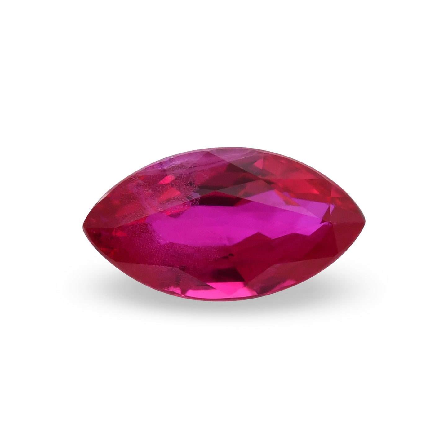 1,24 Karat roter Mosambik-Marquise-Rubin