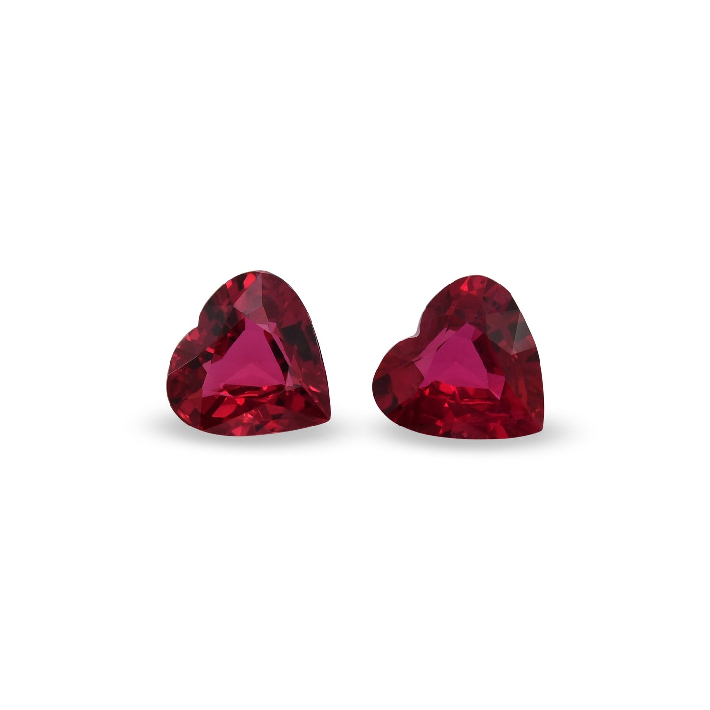 1,36 Karat roter mosambikanischer Herzrubin
