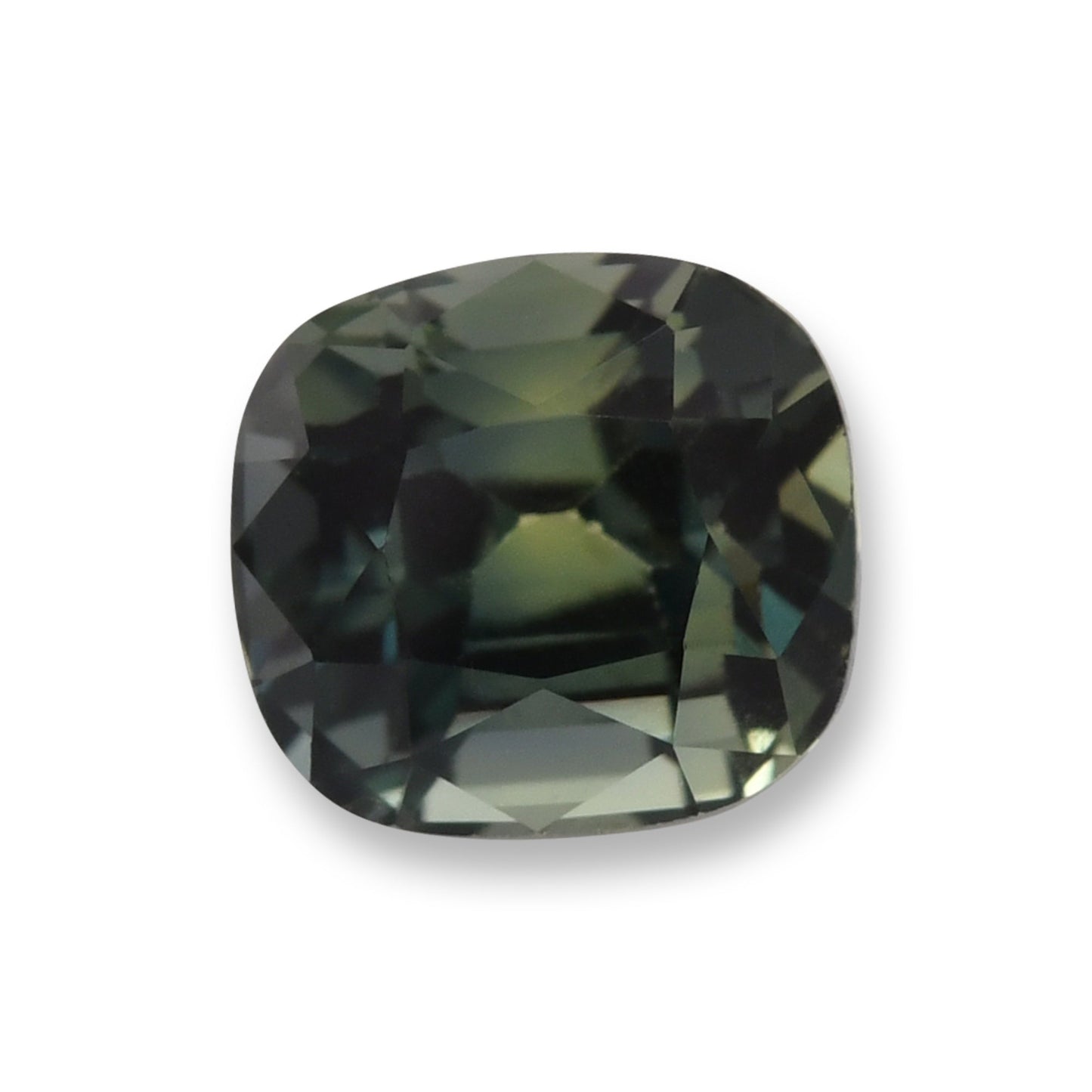 1,41 Karat grüner MADAGASKAR Kissen-Saphir