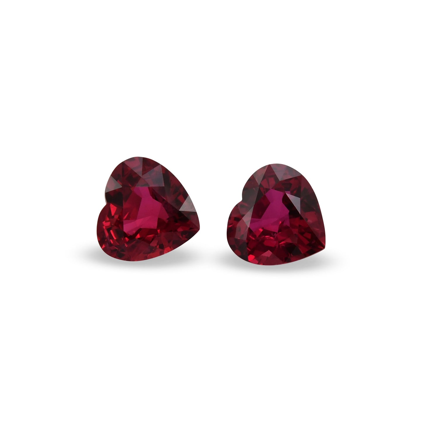 1,69 Karat roter mosambikanischer Herzrubin