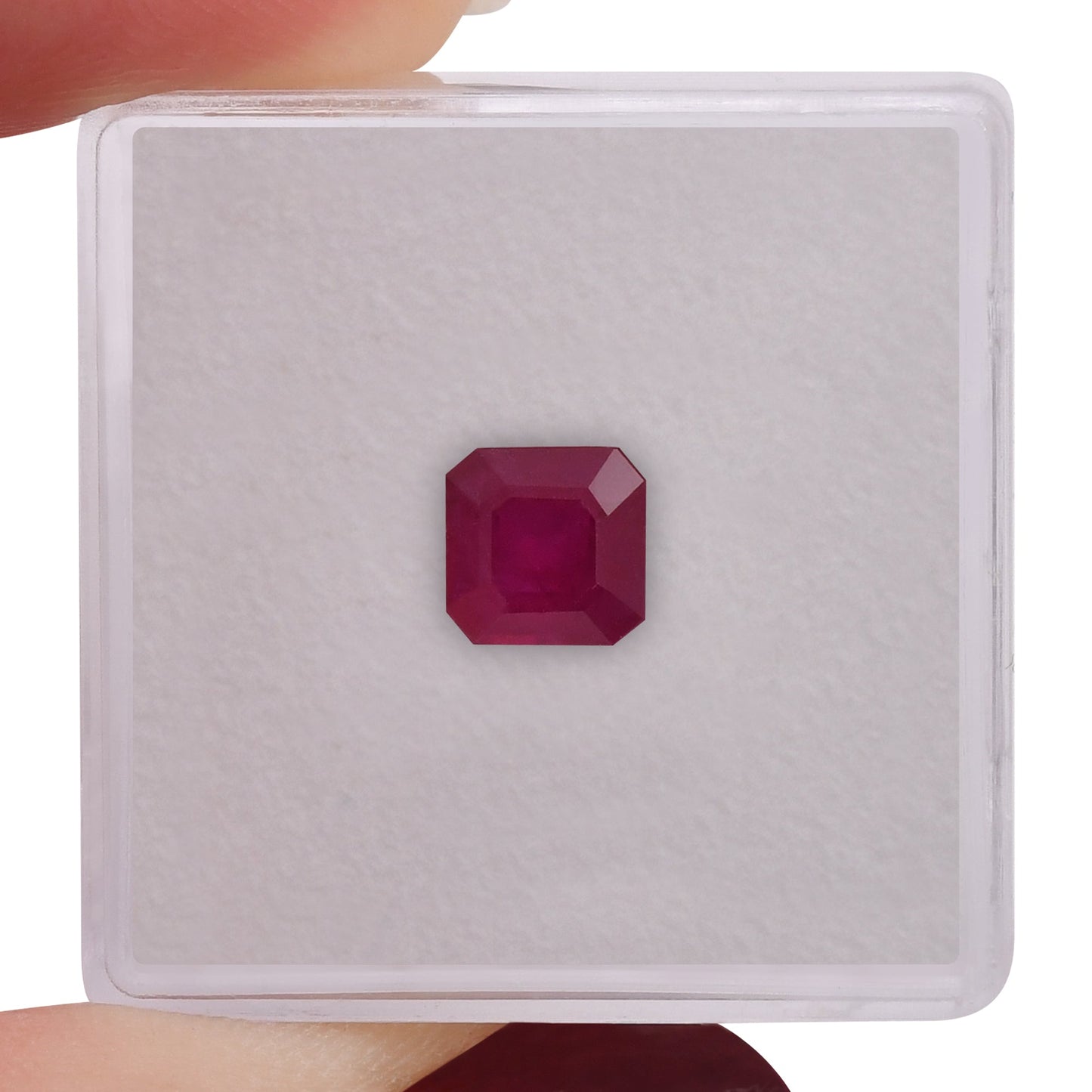 1.17 Carat Red MOZAMBIQUE Emerald Ruby