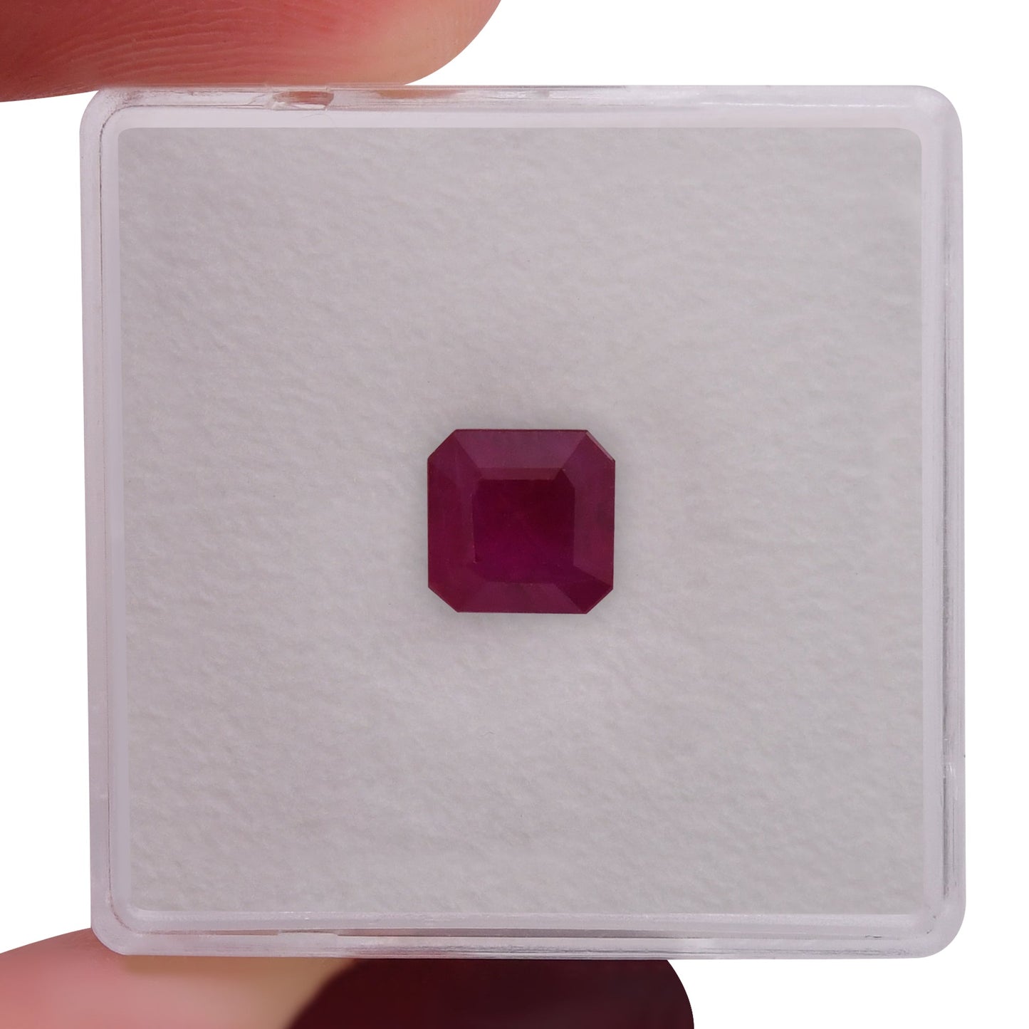 1,48 Karat roter Mosambik-Smaragd-Rubin