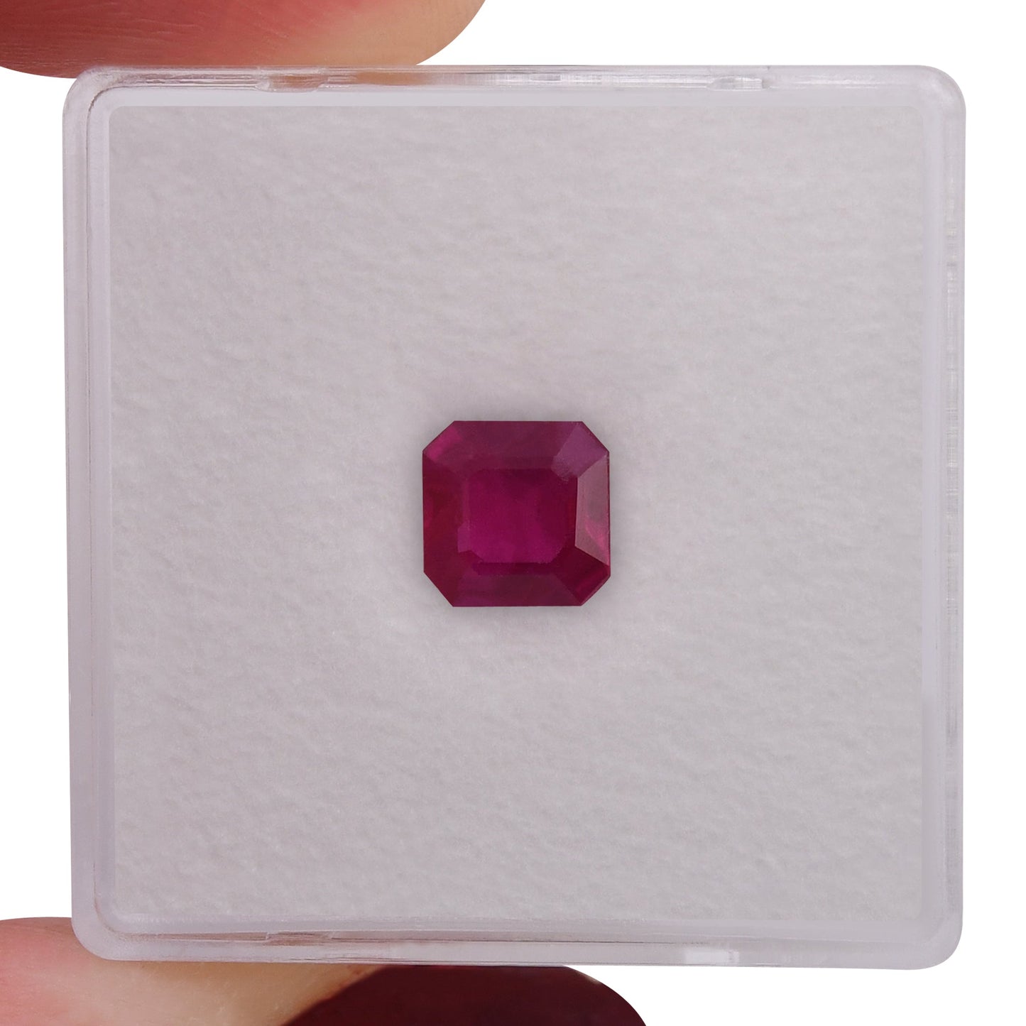 1,06 Karat roter Mosambik-Smaragd-Rubin