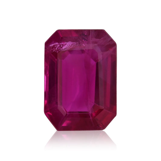 0,98 Karat roter Mosambik-Smaragd-Rubin