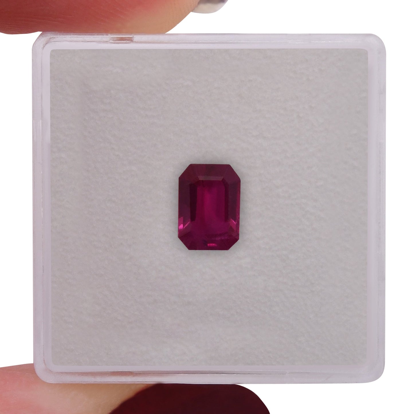 0.98 Carat Red MOZAMBIQUE Emerald Ruby
