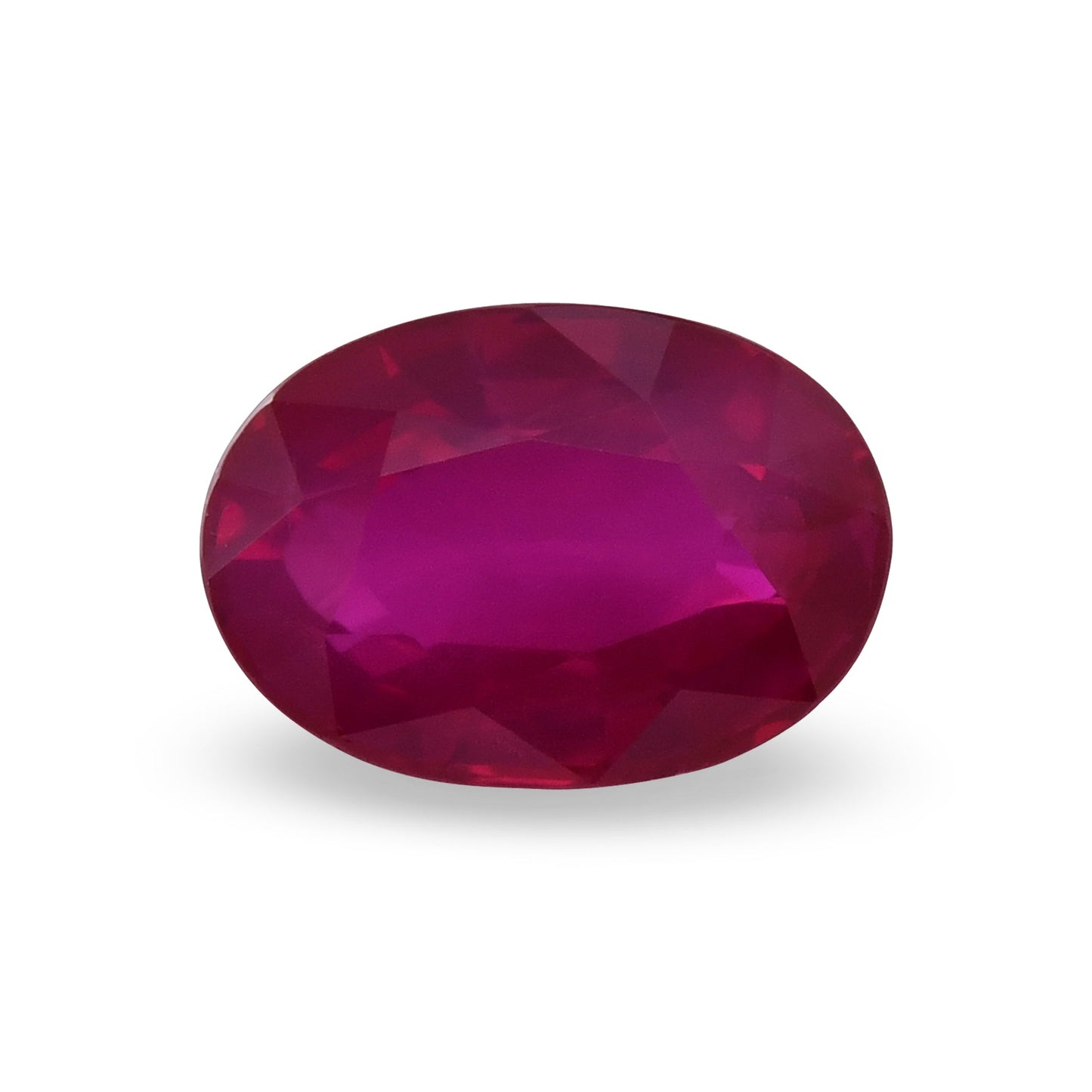 1,06 Karat roter ovaler Rubin aus Mosambik