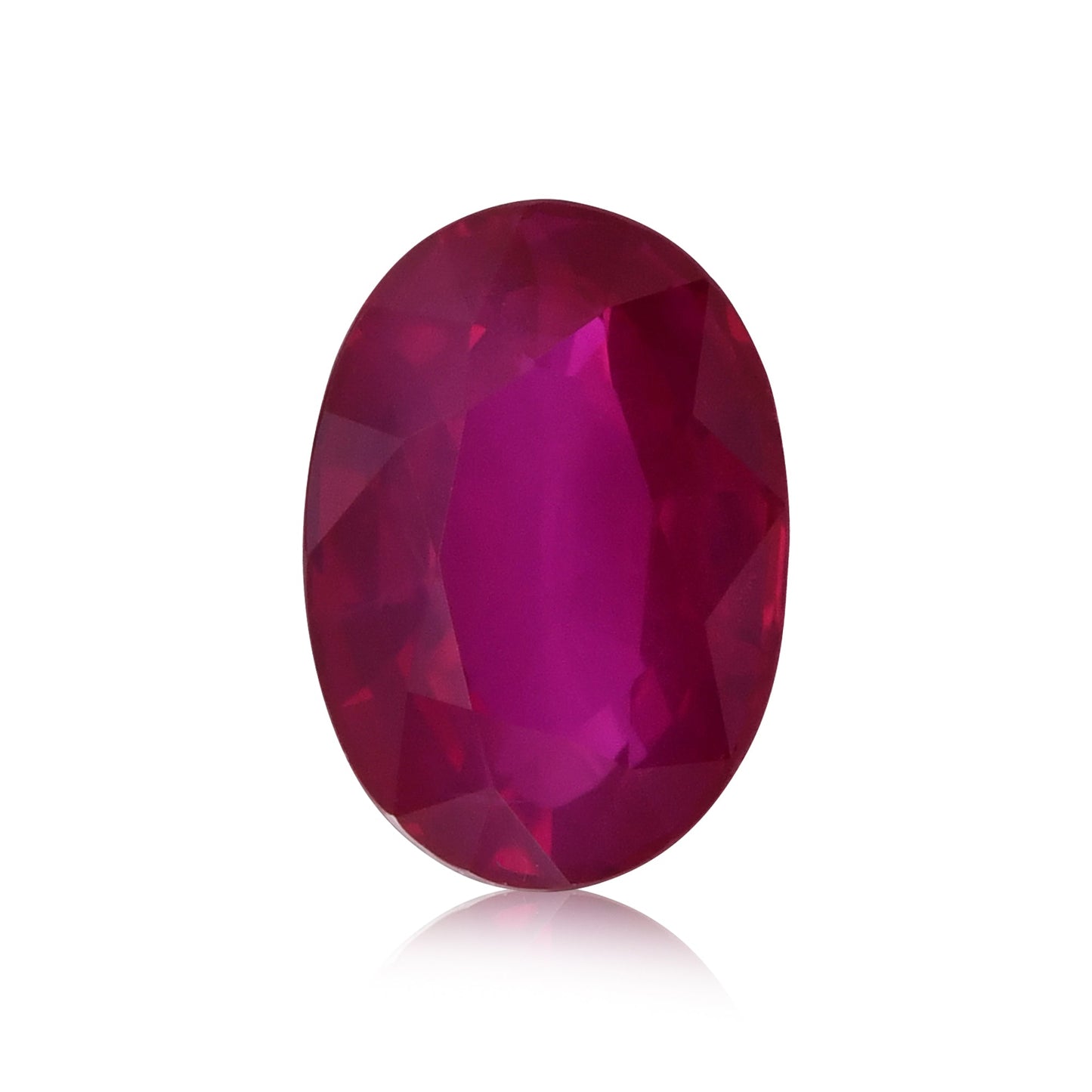 1,06 Karat roter ovaler Rubin aus Mosambik