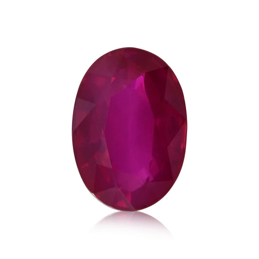 1,06 Karat roter ovaler Rubin aus Mosambik