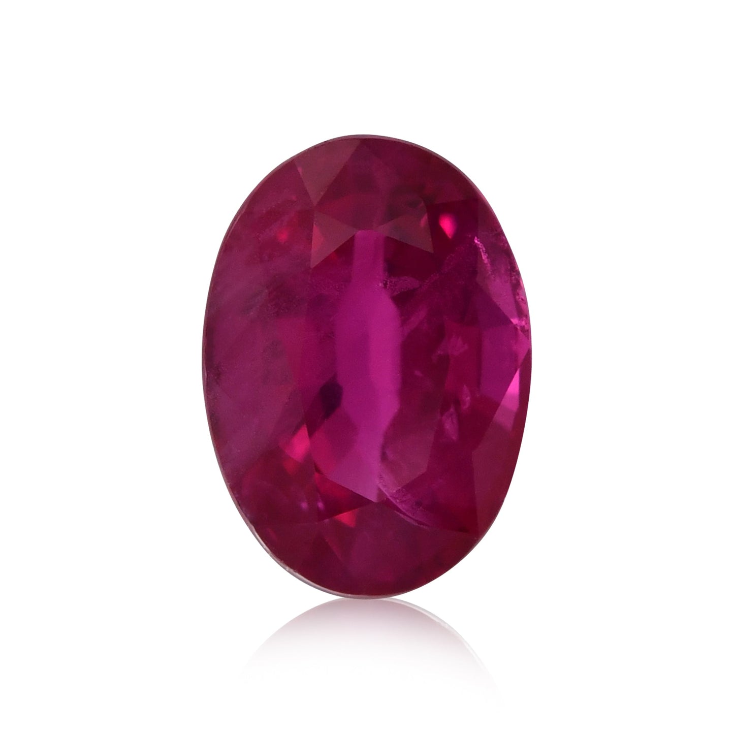 1,05 Karat roter ovaler Rubin aus Mosambik