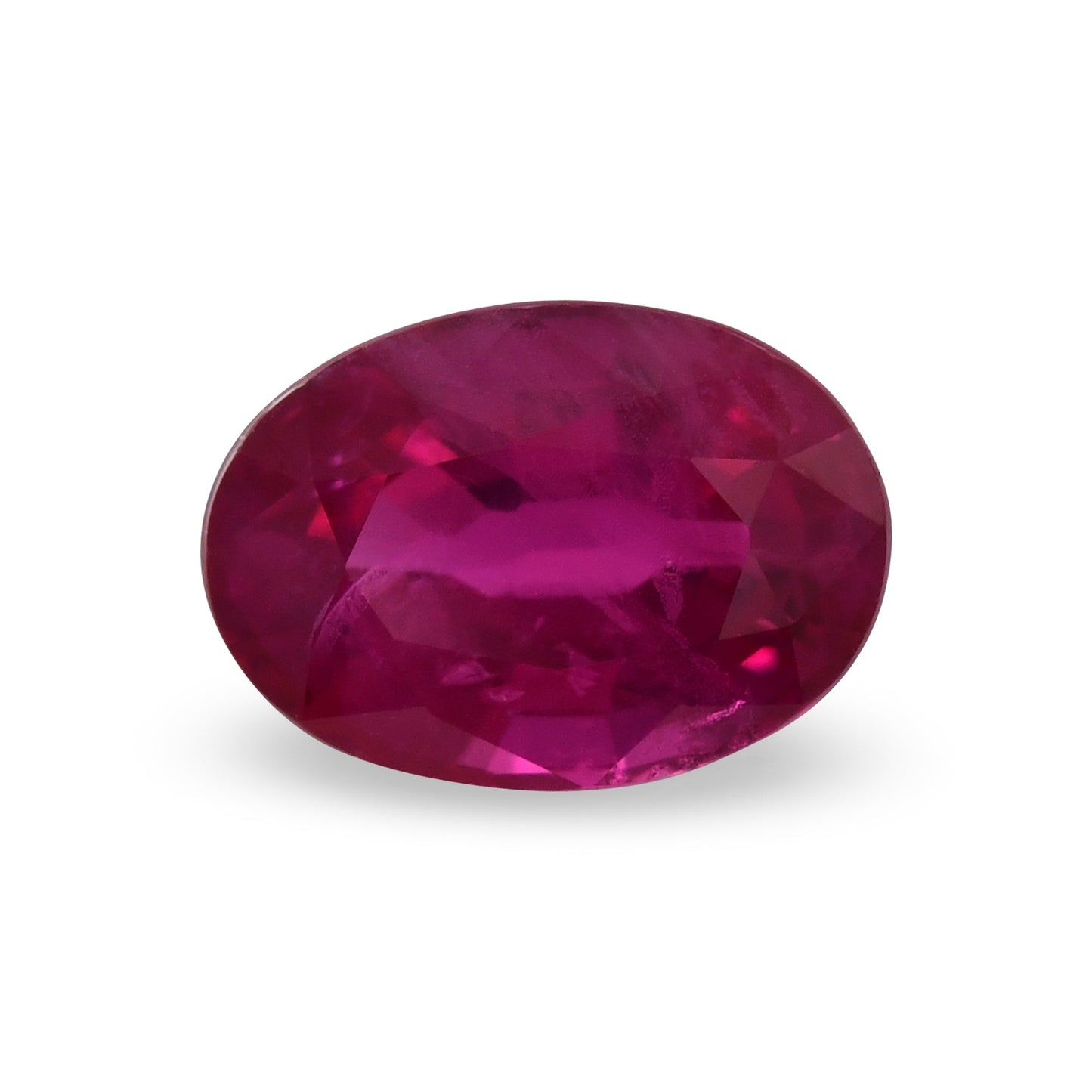 1,05 Karat roter ovaler Rubin aus Mosambik